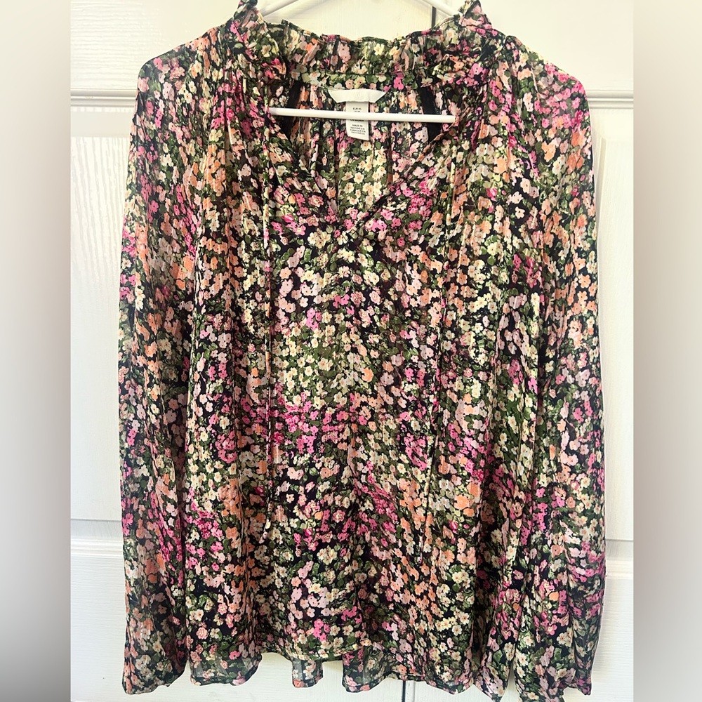 Floral Long Sleeve Blouse